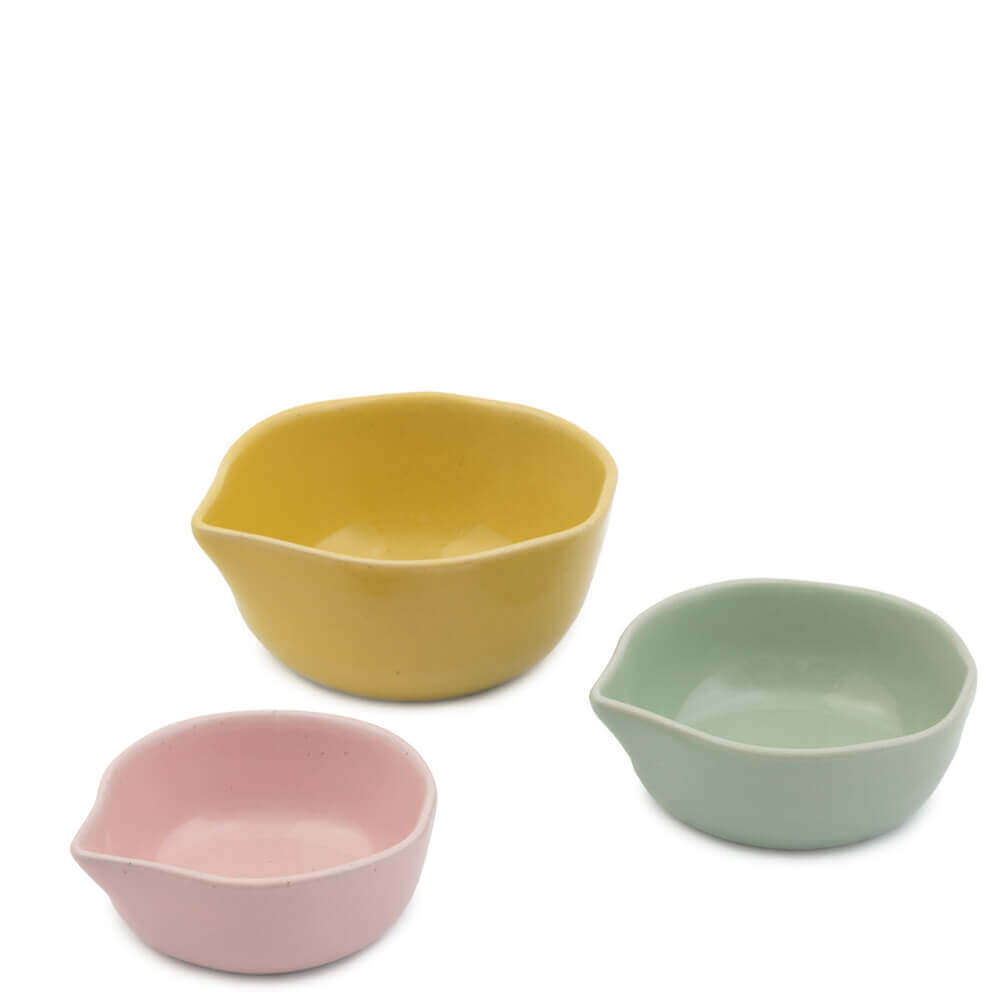 Jamie Oliver Big Love Set of 3 Pinch-Me Pots